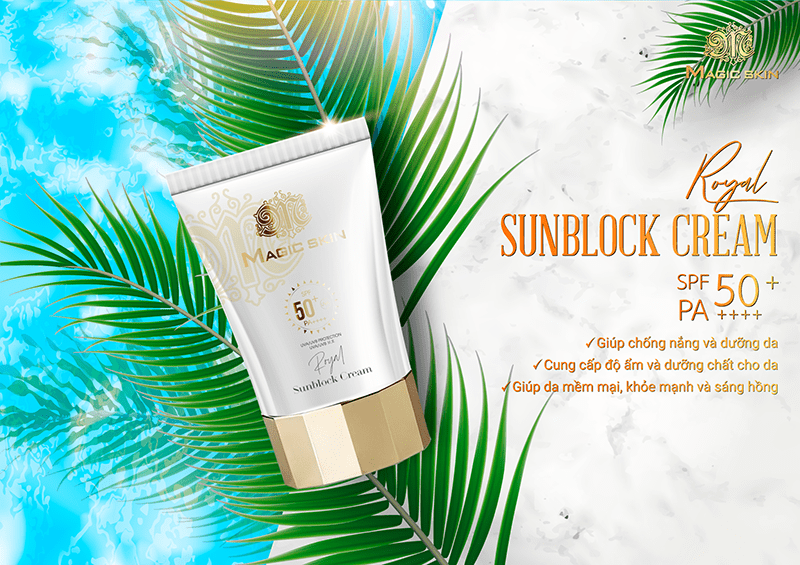 Kem chống nắng Magic Skin Royal Sunblock Cream 3
