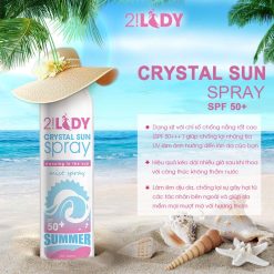 Xịt chống nắng Magic Skin 2Lady - Crystal Sun Spray 3