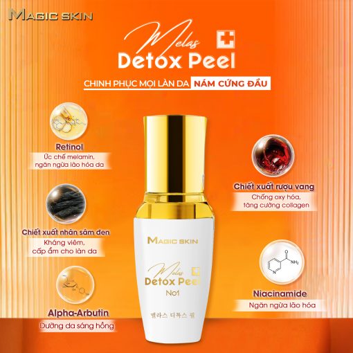 Melas Detox Peel ( Detox nám )