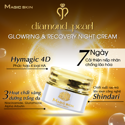 Kem dưỡng Ngọc Trai ban đêm Magic skin