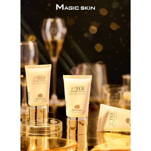 Kem nền chỉnh sắc da Magic skin (EGF Toneup Essence Suncare Foundation) - Ảnh 9